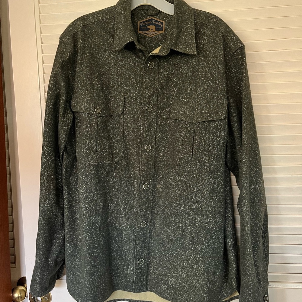 Freedom foundry mens flannel button up